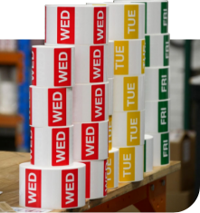 Freight Day Labels
