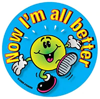 Now I’m All Better stickers
