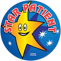 Star Patient stickers