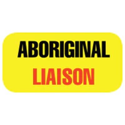 Aboriginal Liaison labels