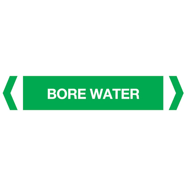 Bore Water labels