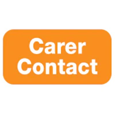 Carer Contact labels