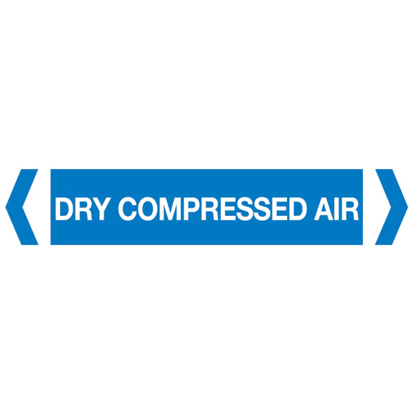 Dry Compressed Air labels