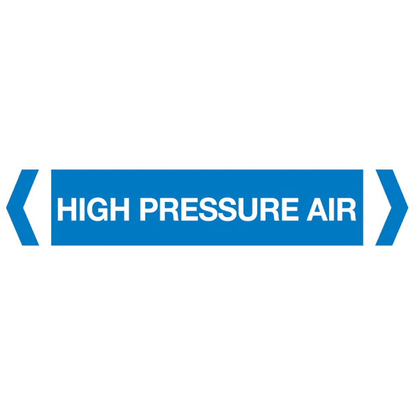 High Pressure Air labels