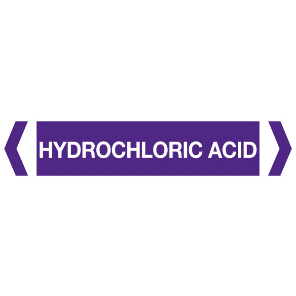 Hydrochloric Acid labels