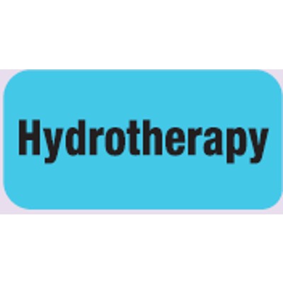 Hydrotherapy labels