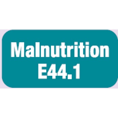 Malnutrition E44.1 labels