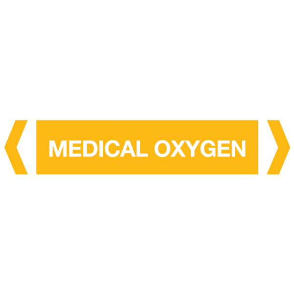 Medical Oxygen labels Cohesion Labels