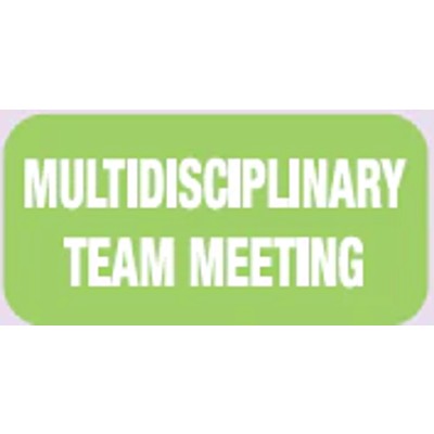Multidisciplinary Team Meeting labels