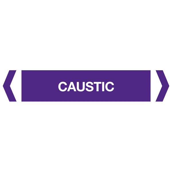 Caustic labels