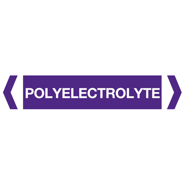 Polyelectrolyte labels