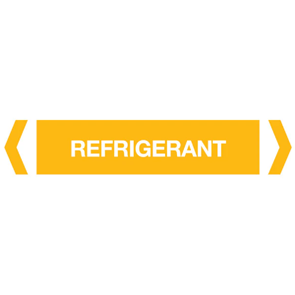 Refrigerant labels