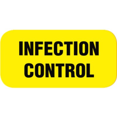 Infection Control labels
